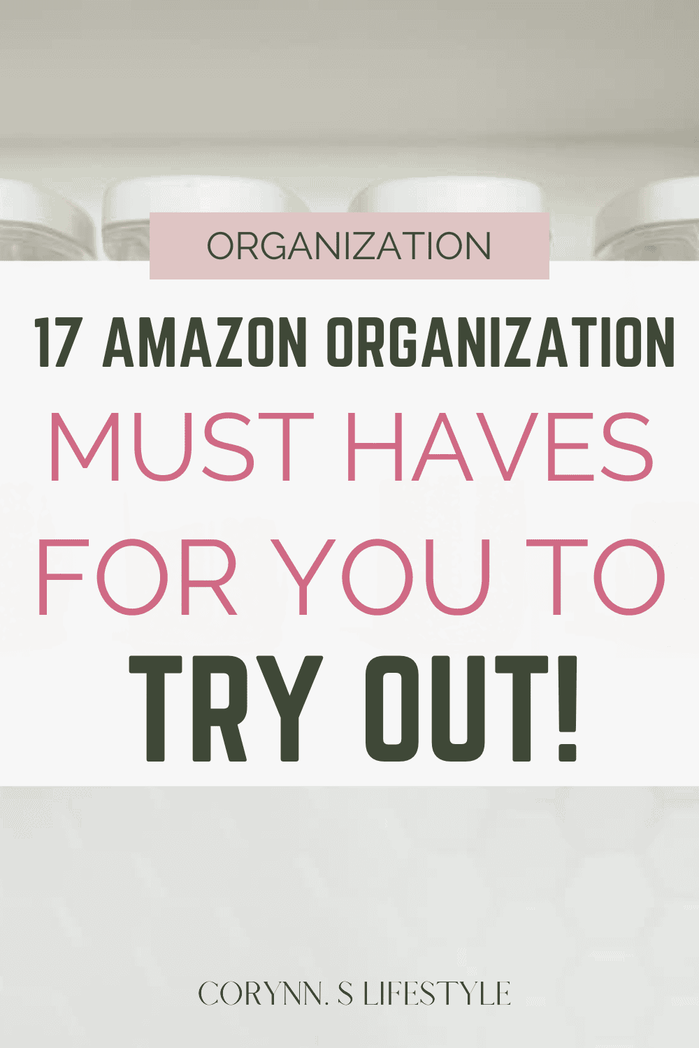 amazon organization must haves feature image.