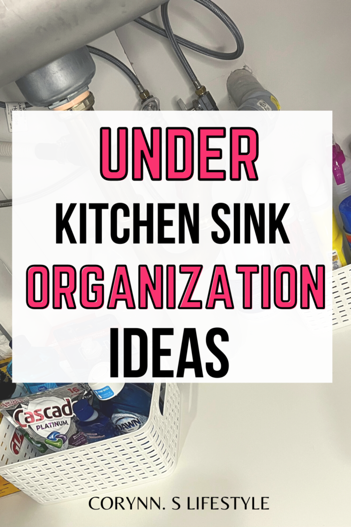 Genius Under Kitchen Sink Organization Ideas Corynn S Lifestyle   Under Kitchen Sink Organization 700x1050 