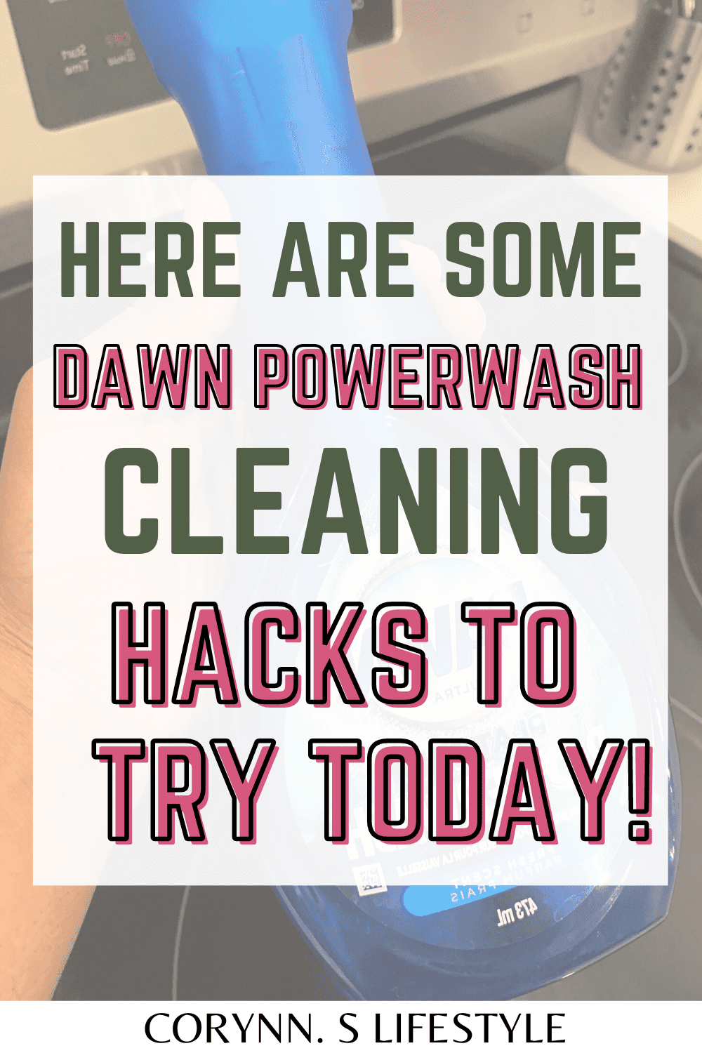 12 Ways To Use The Dawn Power Wash Corynn S Lifestyle   Dawn Powerwash Hack 