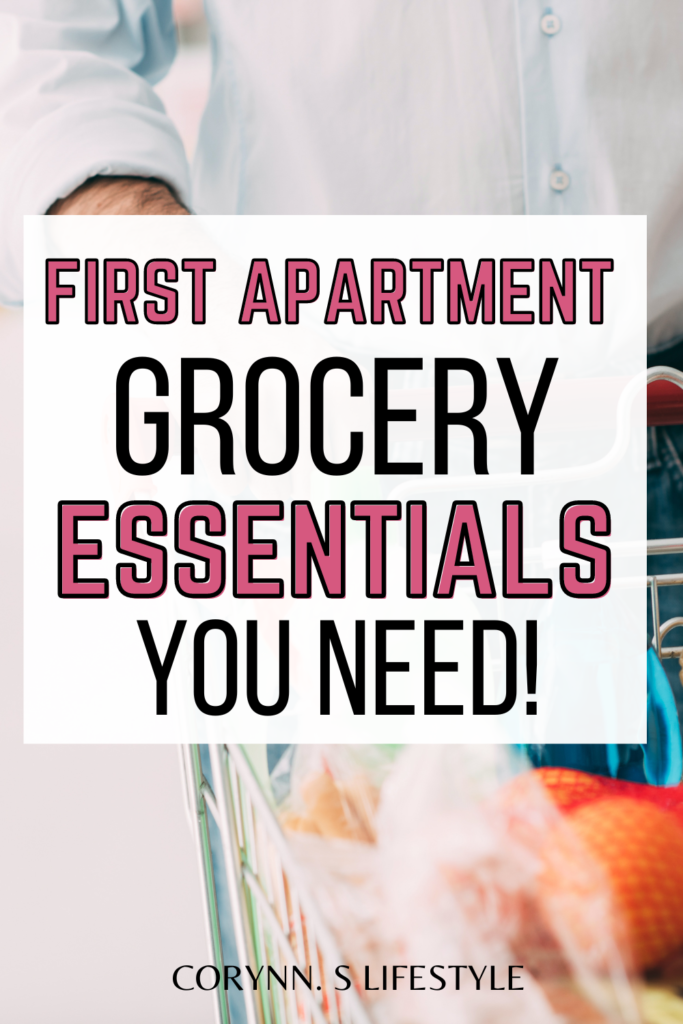 Essential Grocery List For Your First Apartment! - Corynn. S Lifestyle