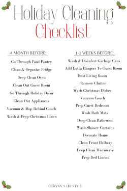 Celebrate Clutter-Free: The Holiday Cleaning Checklist You Need ...